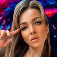 Оля Щербакова — колорирование в Рязани