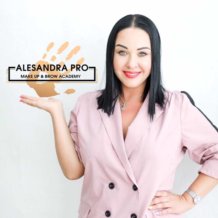 "ALESANDRA PRO"  -Make Up & Brow Academy