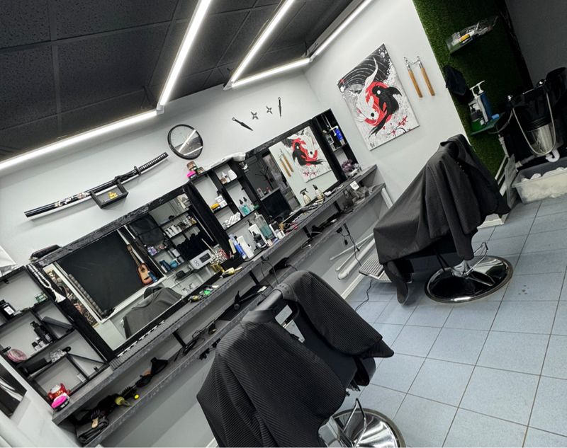 haircut station