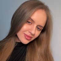 Дарья — наращивание ресниц + оформление бровей в Белгороде