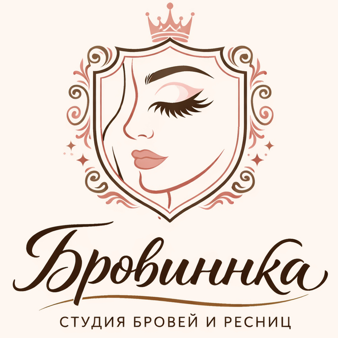 Бровиннка (ресницы ~ брови)