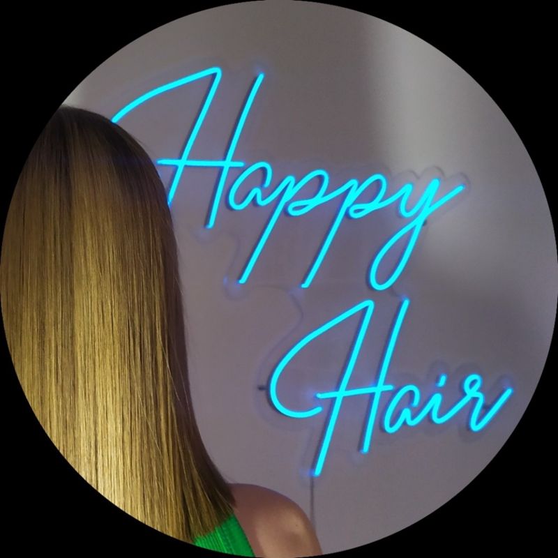 Happy hair