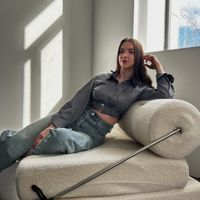 Марина — наращивание ресниц + оформление бровей в Твери