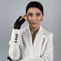 Екатерина — наращивание ресниц + оформление бровей в Чебоксарах