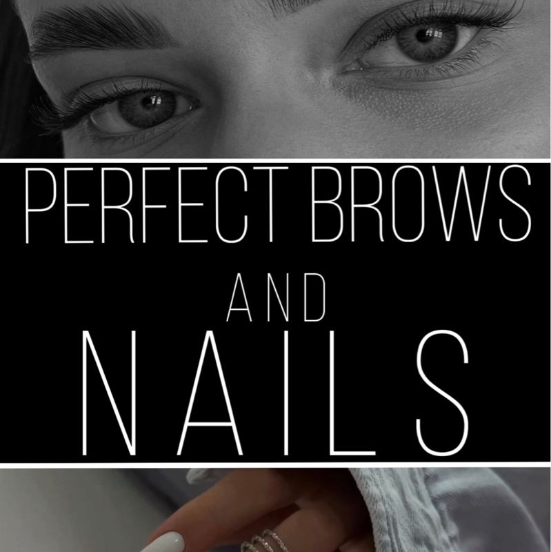 perfect BROWS and NAILS❤️