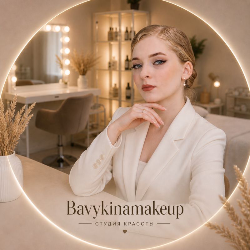 Bavykinamakeup - студия макияжа и бровистики