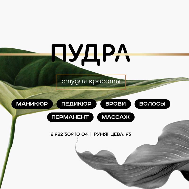 Студия красоты "Пудра"