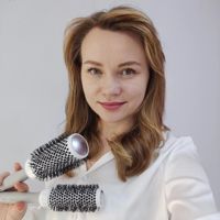 Анфиса Гуцал — укладка вечерняя в Екатеринбурге