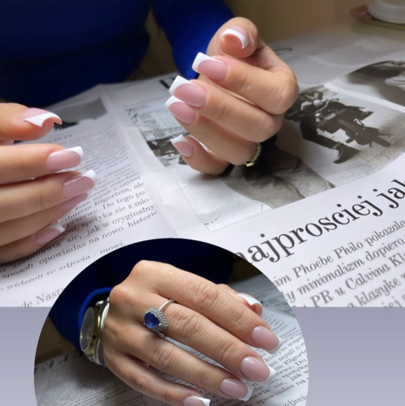 On manicure