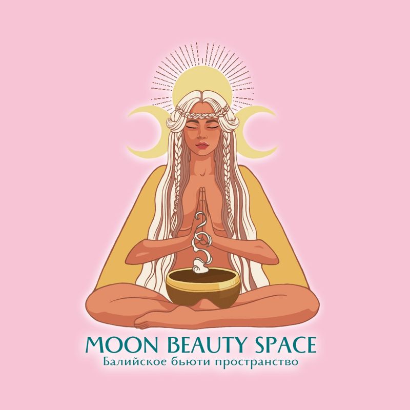 Moon beauty space