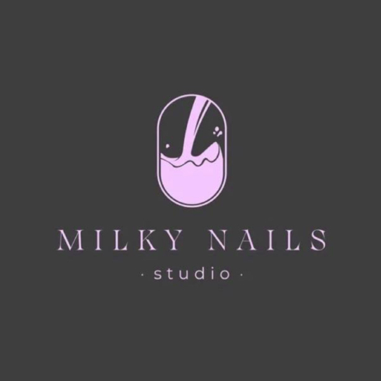 Milky nails
